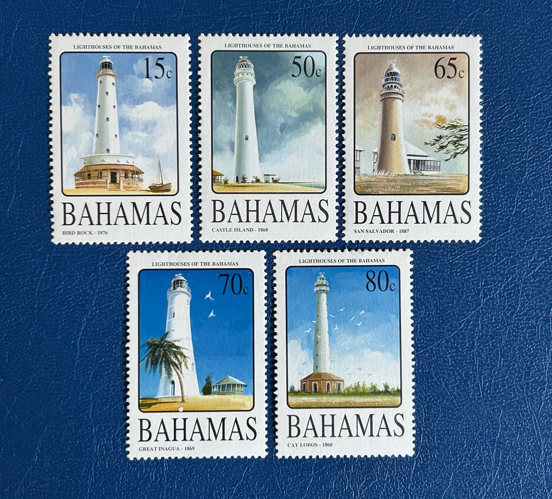 Bahamas 2005 Sc 1154-58 Lighthouses MNH**