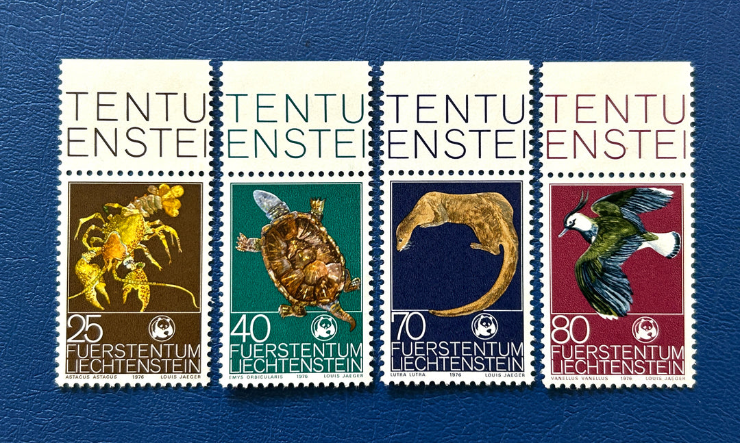 Liechtenstein - 1976 - Fauna - # 583-586 - MNH**