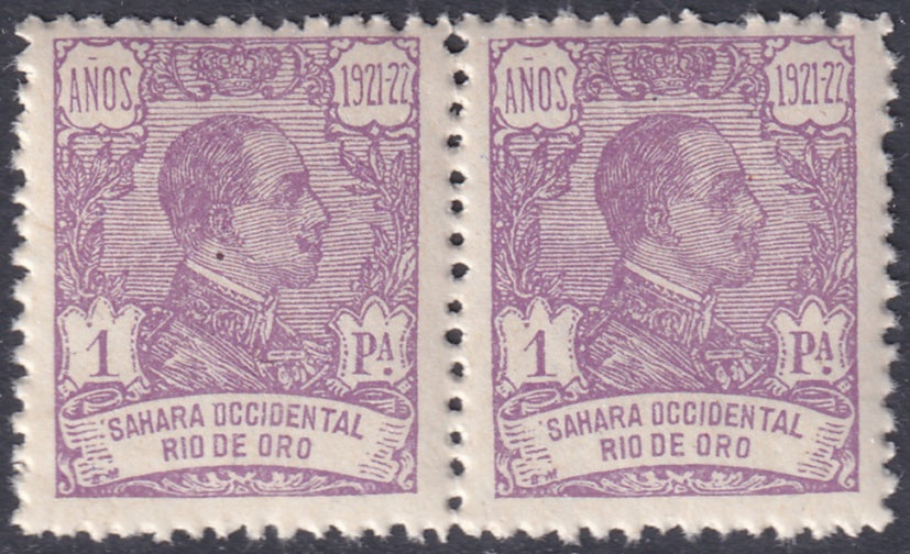 Rio de Oro 1922 Sc 150 pair MNH**