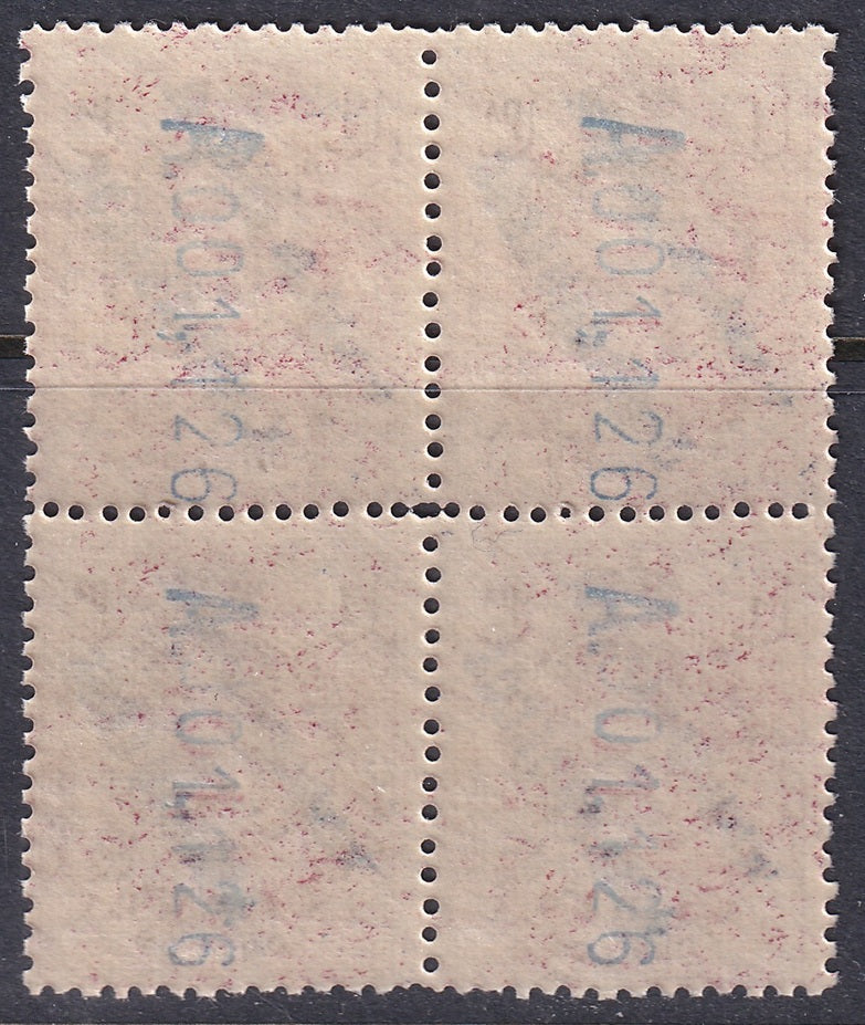 Spanish Morocco 1909 Sc 23 Tánger Ed 9 block MNH**