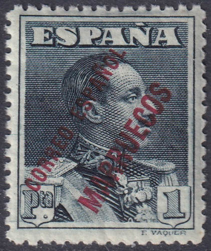 Spanish Morocco 1929 Ed 59 UPU congress specimen (muestra) MNH**