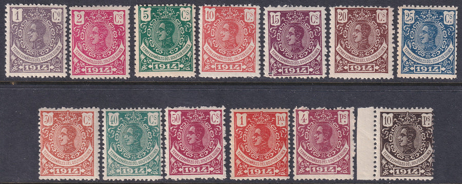 Spanish Guinea 1914 Sc 128-40 set MNH**