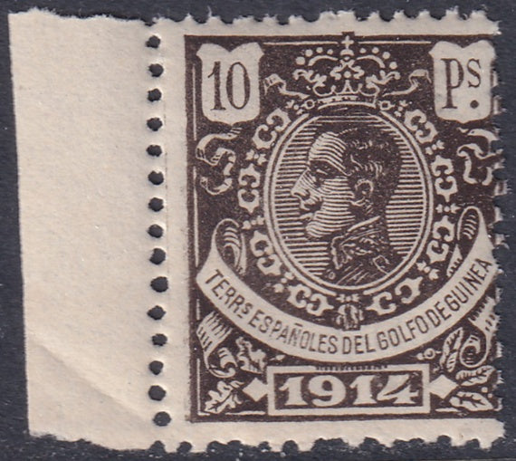 Spanish Guinea 1914 Sc 140 MNH**