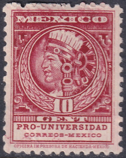 Mexico 1934 Sc 699 MH* heavy hinge