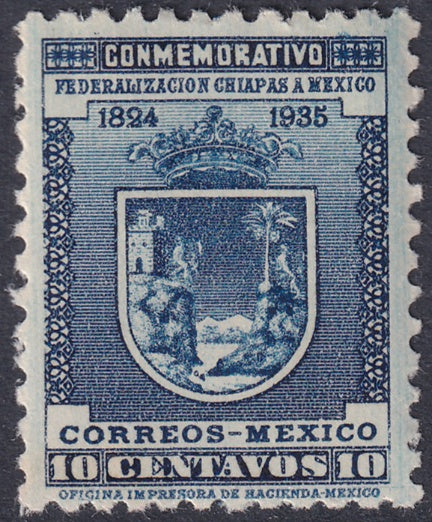 Mexico 1937 Sc 734 MLH*