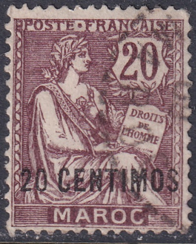 French Morocco 1903 Sc 17 used