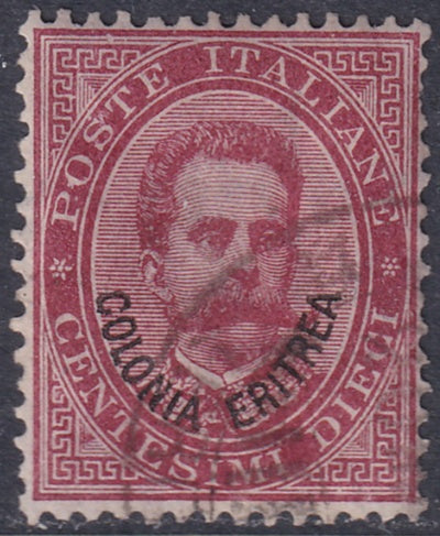 Eritrea 1892 Sc 4 used date cancel