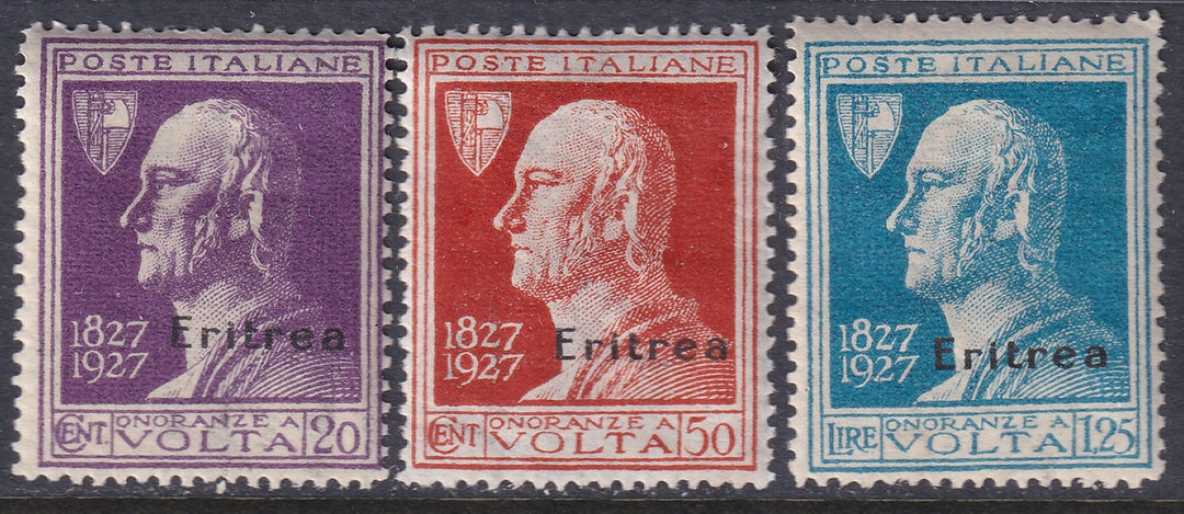 Eritrea 1927 Sc 102-4 set MH*