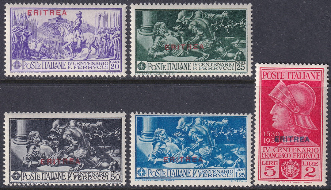 Eritrea 1930 Sc 129-33 set MLH*