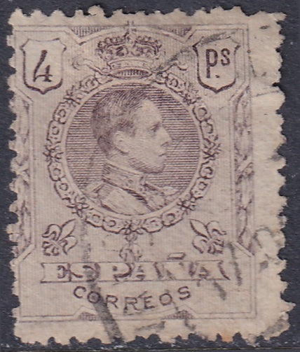 Spain 1913 Sc 307 used date cancel