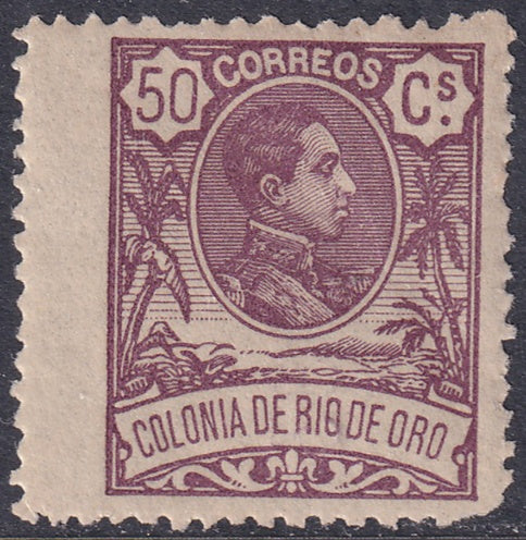 Rio de Oro 1909 Sc 55 MNH** light crease