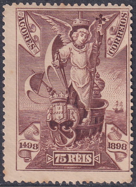 Azores 1898 Sc 98 MNG(*)