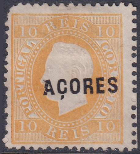 Azores 1871 Sc 23 MNG(*) perf 12.5