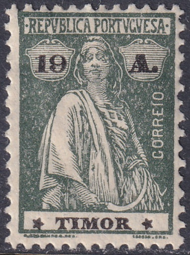 Timor 1923 Sc 182C MH* heavy hinging