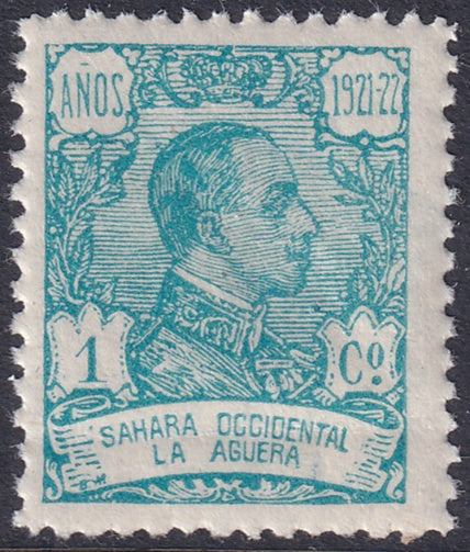 La Aguera 1922 Sc 14a MNH** type II light creasing