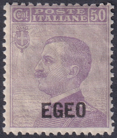Italy Aegean 1912 Sc 2 MNH** gum crazing