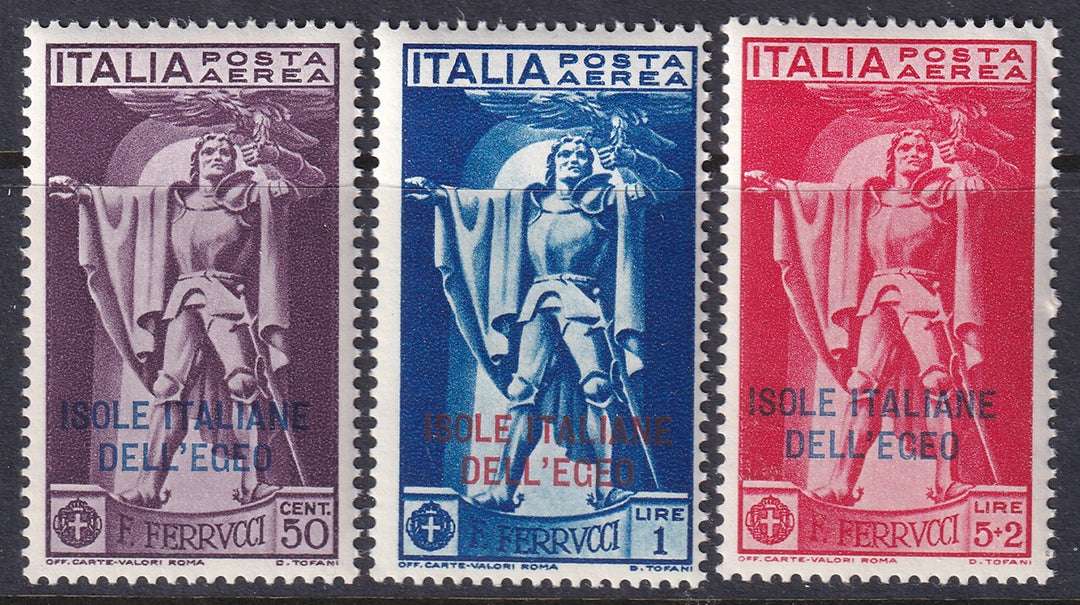Italy Aegean 1930 Sc C1-3 air post set MNH**