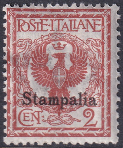 Italy Aegean Stampalia 1912 Sc 1 MH*