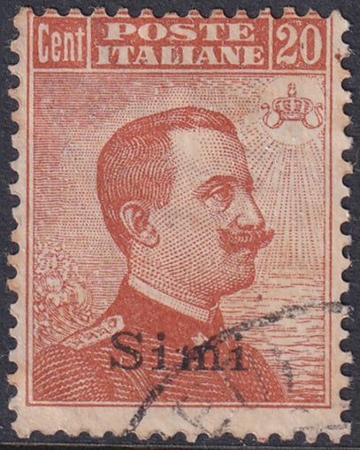 Italy Aegean Simi 1921 Sc 5 used