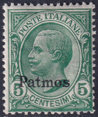 Italy Aegean Patmo 1912 Sc 2 MNH** gum crazing