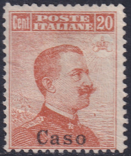 Italy Aegean Caso 1917 Sc 10 MNG(*)