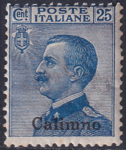 Italy Aegean Calino 1912 Sc 6 MNH** gum crazing