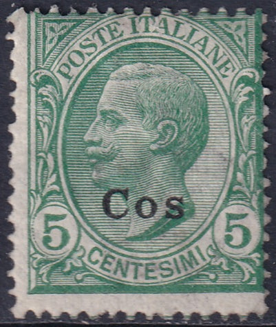 Italy Aegean Coo 1912 Sc 2 MH* gum crazing