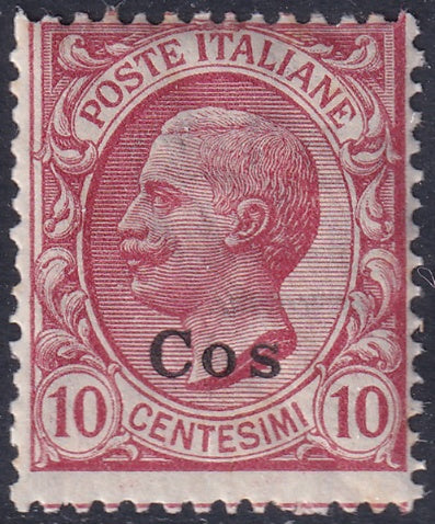 Italy Aegean Coo 1912 Sc 3 MNH** gum crazing
