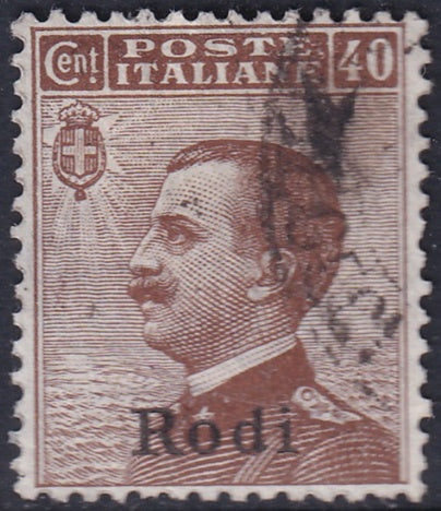 Italy Aegean Rhodes 1912 Sc 8 used