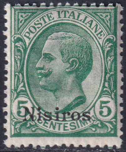 Italy Aegean Nisiro 1912 Sc 2 MNH** gum crazing