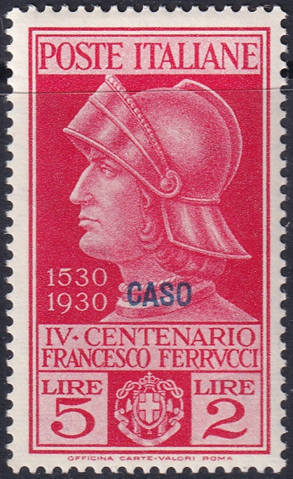 Italy Aegean Caso 1930 Sc 16 MLH*