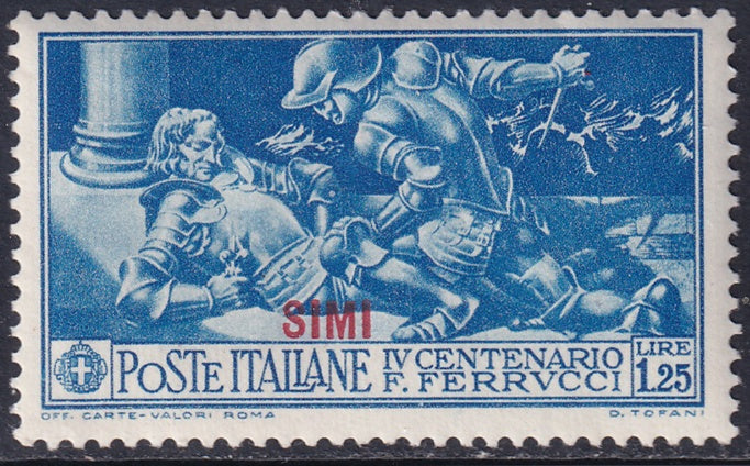 Italy Aegean Simi 1930 Sc 15 MNH**