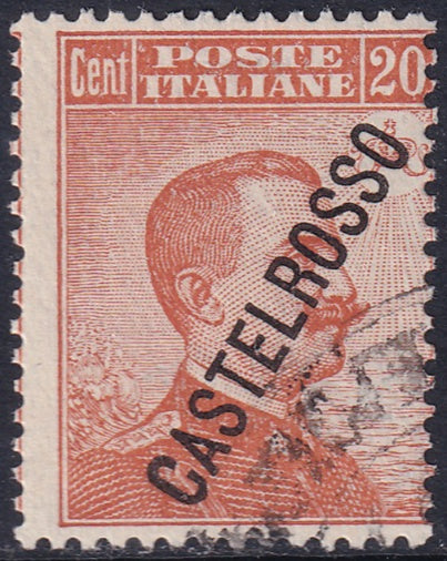 Castellorizo 1924 Sc 68 used