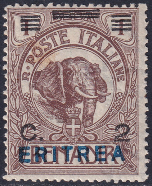 Eritrea 1924 Sc 81 MNH** gum crazing