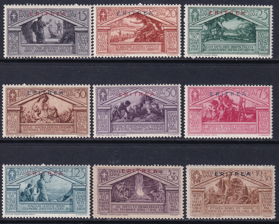 Eritrea 1930 Sc 134-42 set MH*