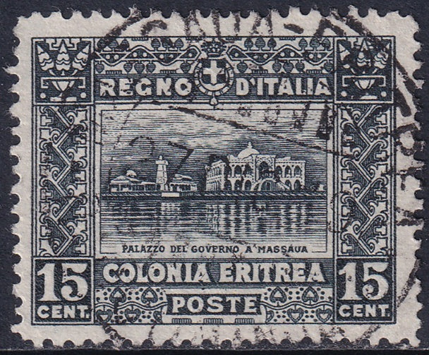 Eritrea 1910 Sc 47 used "Massaua" cancel