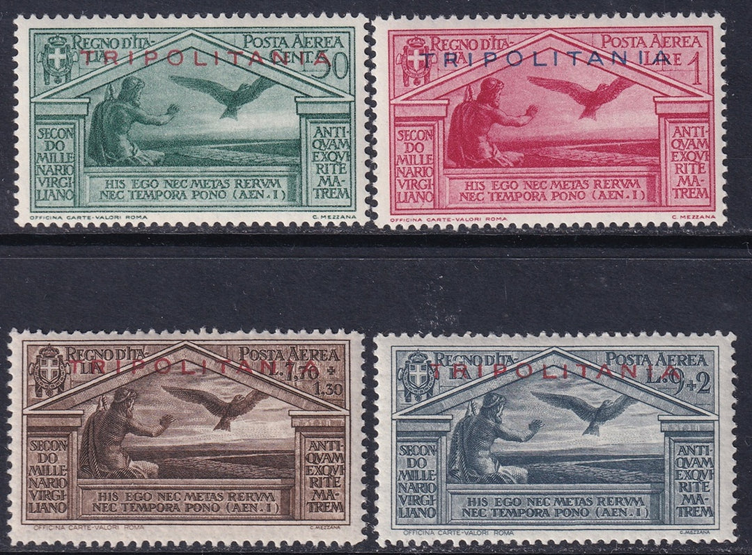 Tripolitania 1930 Sc C4-7 air post set MLH*