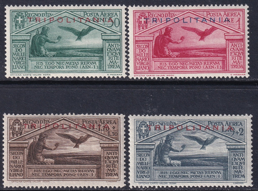Tripolitania 1930 Sc C4-7 air post set MLH*