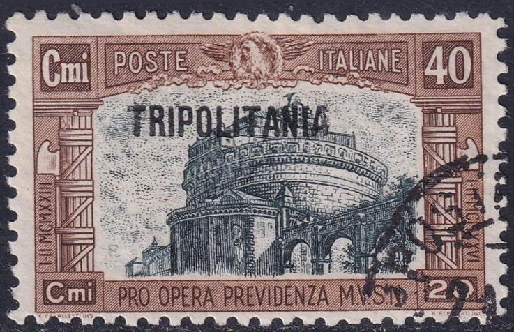 Tripolitania 1927 Sc B19 used