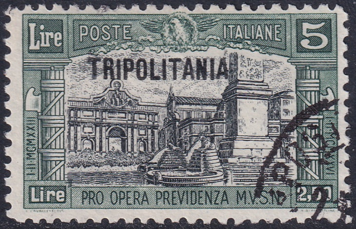 Tripolitania 1927 Sc B22 used
