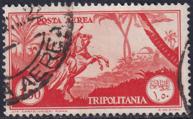 Tripolitania 1931 Sc C14 air post used