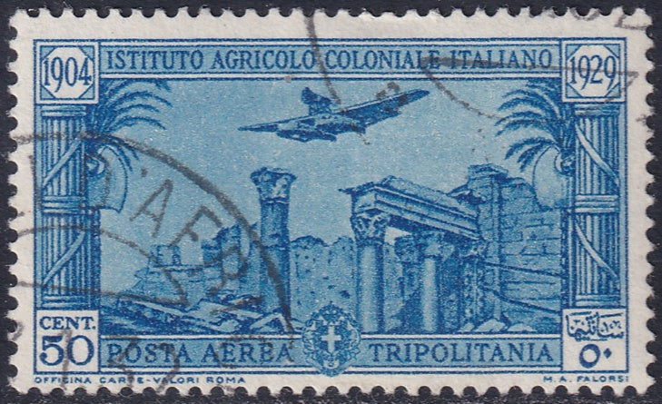 Tripolitania 1931 Sc C16 air post used