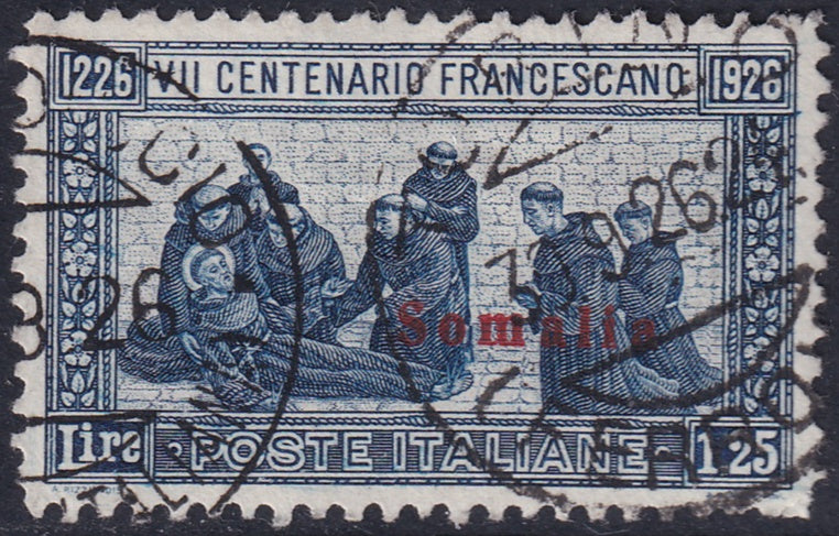 Somalia 1926 Sc 81 used "Mogadiscio" cancel