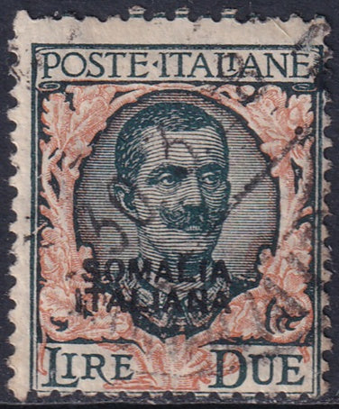 Somalia 1926 Sc 93 used some gum remaining