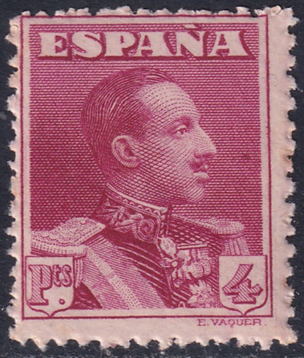 Spain 1925 Sc 343 MNH** some rough perfs