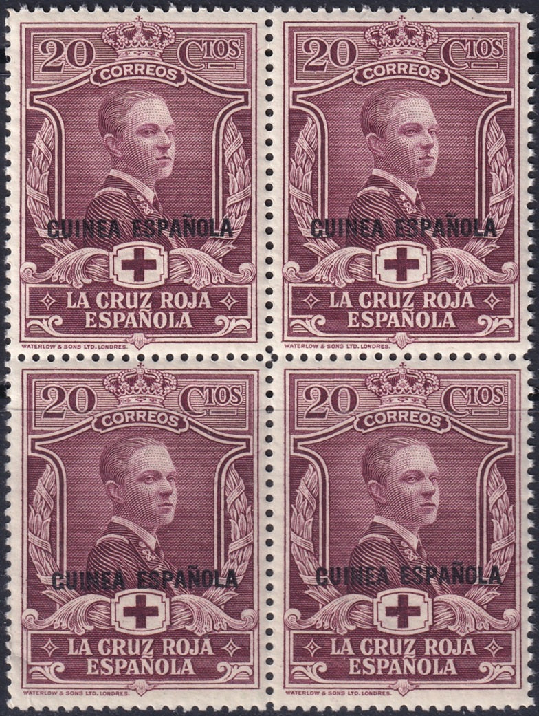 Spanish Guinea 1930 Sc B4 block MNH**