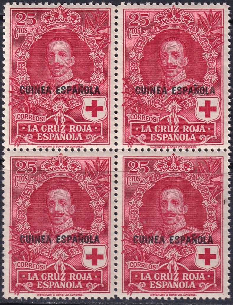 Spanish Guinea 1930 Sc B5 block MNH**