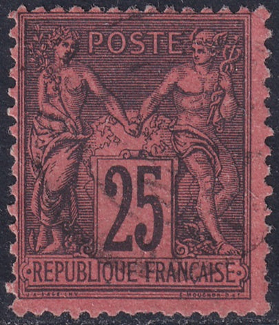 France 1878 Sc 93 used