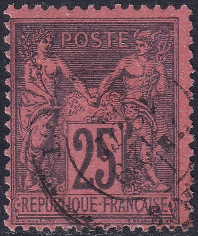 France 1878 Sc 93 used
