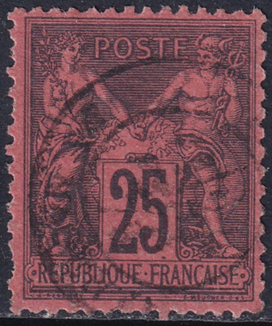 France 1878 Sc 93 used